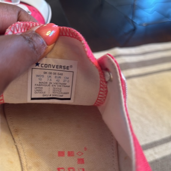 Converse Women's Chuck Taylor All Star Light OX Lace-Up 513 Size 10 - Picture 7 of 8